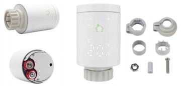 TUYA ZigBee 3 х ТЕРМОСТАТ НА ГОЛОВКЕ + БЛОК УПРАВЛЕНИЯ WIFI