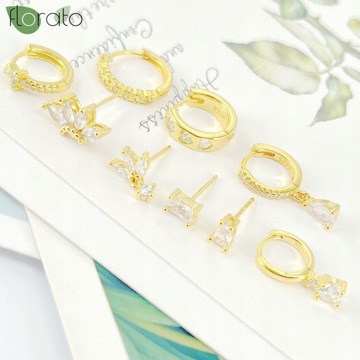 Игла из стерлингового серебра 925 пробы Elegant White Crys