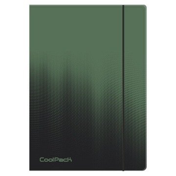 TECZKA NA DOKUMENTY A4 Z GUMKĄ COOLPACK GRADIENT GRASS