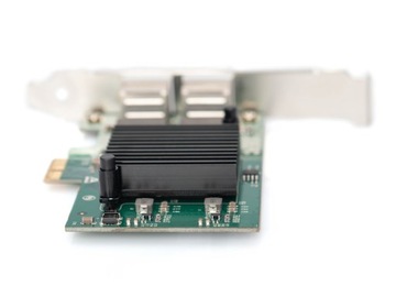 Digitus DN-10132 2-портовая сетевая карта PCI Express 1 Гбит/с
