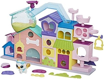 ZESTAW DOMEK Littlest Pet Shop Figurki PETS 24H