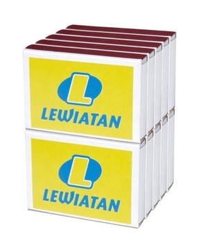 LEWIATAN ZAPAŁKI STANDARDOWE KOSTKA 10 szt.