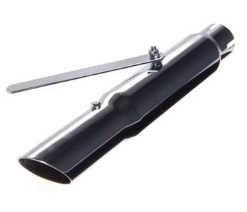 STYLOWY TŁUMIK CHROM CHOPPER DRAG SAM CRUISER 40cm