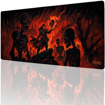 Podložka Pod Klávesnici Infernalistka 90x40 Tilt Gamingová XL Dárek XXL
