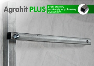 Szklarnia z poliwęglanu Agrohit PLUS 3m x 6m