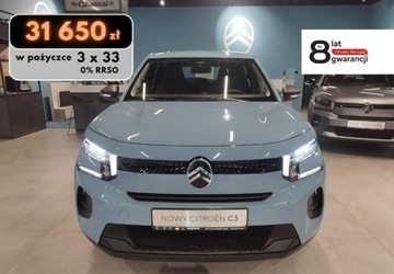 Citroen C3 IV 2025 Citroen C3 Plus Urban Range 113 KM 1.2 Elektryczny 100KM