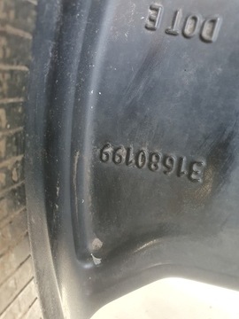 Диск Volvo V60 CROSS COUNTRY 7,5 x 18 дюймов 5x108 ET 50,5 31680199