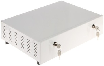 OBUDOWA SKRZYNKA METALOWA NA REJESTRATOR MONITORINGU 405 x 303 x 120 mm