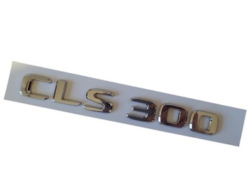 Emblemat do Mercedes CLS 300 Silver Glossy