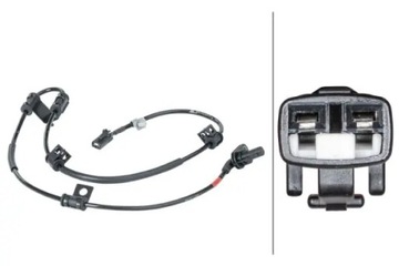 2X ČIDLA RYCHLOST KOLA ABS HELLA PŘEDNÍ L+P DO HYUNDAI IX35 I