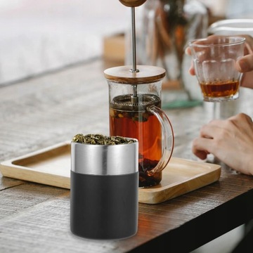 Герметичный стальной контейнер для чая.