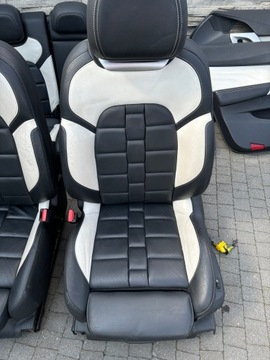 CITROEN DS5 SEDADLA POHOVKA BOKY KOMPLET KŮŽE