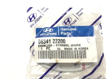 LOGO ZNAK ZNAKY HYUNDAI ACCENT 8634122200