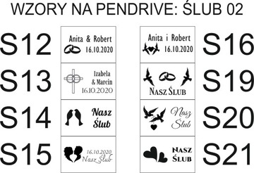 Pendrive reklamowy TWISTER 64 GB 3.0 grawer tekst logo chrzest komunia ślub