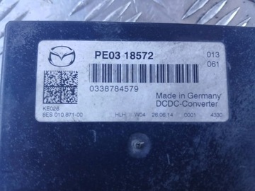 MAZDA 3 III MODUL NAPÍNÁK PE0318572 2015R
