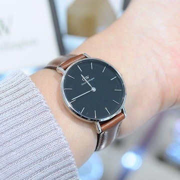 Zegarek damski DANIEL WELLINGTON CLASSIC PETITE ST MAWES BLACK DW00100181