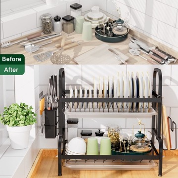 ДВУХУРОВНЕВАЯ КАПЕЛЬНА ДЛЯ СУШИЛКИ ПОСУДКИ