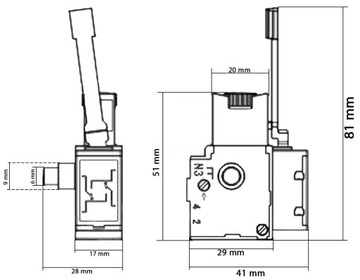 Кнопка ПЕРЕКЛЮЧЕНИЕ Переключатель дрели КР8