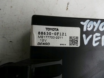 MODUL KLIMATIZACE TOYOTA VERSO 09-13R 88650-0F121