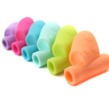 3 шт. силиконовое эргономичное устройство для коррекции осанки, карандаш, ручка, средство для письма