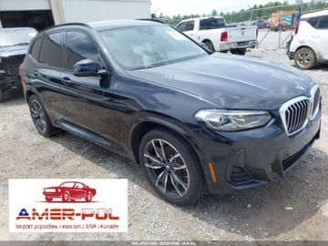 BMW X3 G01 2023 BMW X3 SDRIVE30I 2023, od ubezpieczalni 2.0 Benzyna 248KM