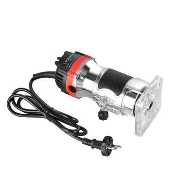 ЭЛЕКТРИЧЕСКИЙ РУЧНОЙ ФРЕЗЕРНЫЙ СТАНОК ТРИМЕР 6,35 ММ 800 Вт ДЛЯ РЕЗКИ ДРЕВЕСИНЫ