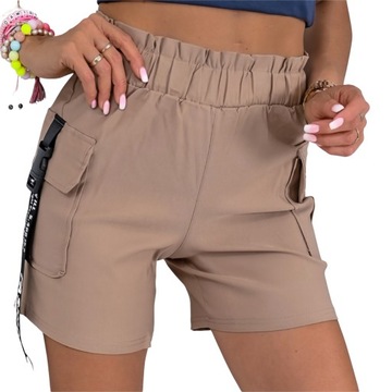 STYLOWE LETNIE SZORTY Z GUMKĄ CARRY! WZ.3 S/M