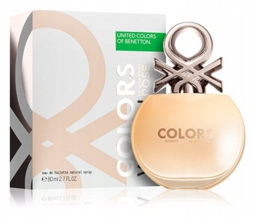 BENETTON COLORS WOMAN ROSE EDT 80ML