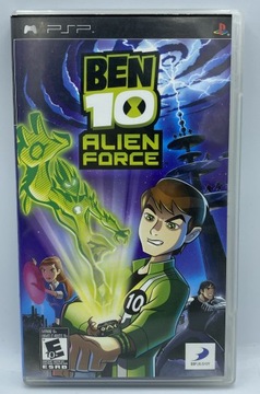 Gra BEN 10 ALIEN FORCE PSP