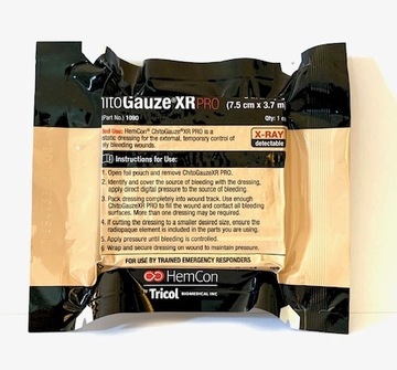 Opatrunek hemostatyczny ChitoGauze 7,5cm x 3,7metr