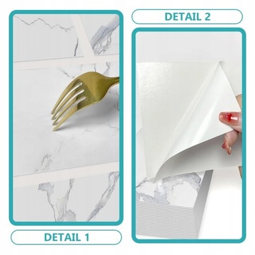 Самоклеящаяся стеновая панель для кухни, 16 предметов.