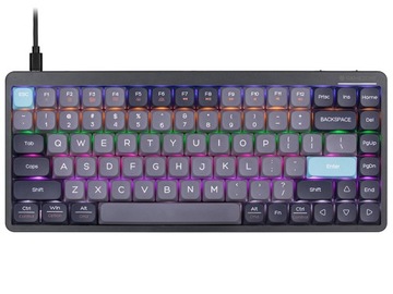 Klawiatura mechaniczna Tracer FINA 84 Blackcurrant Outemu Red Switch