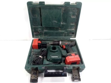 WKRĘTARKA METABO BS12 + 2X AKU + ŁADOWARKA