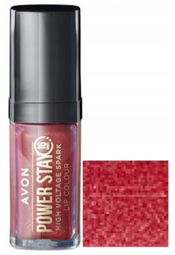 Avon Power Stay Lśniąca szminka w płynie - Russet Shock