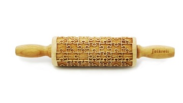 Wałek grawerowany wzór PUZZLE