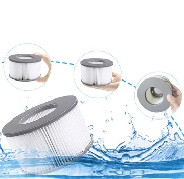 4 ФИЛЬТРУЮЩИХ КАРТРИДЖА, КАРТРИДЖИ ДЛЯ БАССЕЙНА, ФИЛЬТР ДЛЯ БАССЕЙНА MSPA