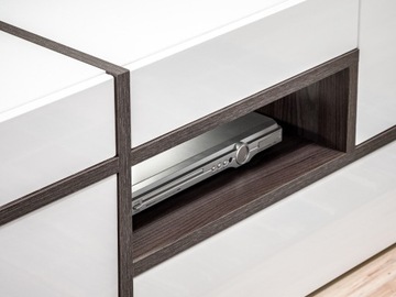 Мебель для гостиной CROSS перла вяз/белый