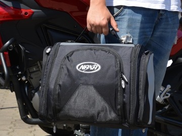 TORBA MOTOCYKLOWA na TYŁ NAXA 32L PLECAK LAPTOP