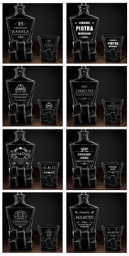 PREZENT DLA NIEGO KARAFKA NA WHISKY GRAWER