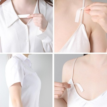 Лента для одежды, двусторонняя противоскользящая наклейка на грудь, тканевая лента для женщин S