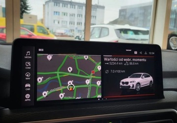 BMW X4 G02 SUV Facelifting 2.0 20d 190KM 2023 BMW X4 Salon bazwypadkowy wersja Mpakiet 2.0 Diesel 190KM, zdjęcie 12