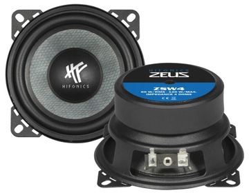 HiFonics ZSW4 Автомобильные динамики НЧ-динамики 100 мм, 10 см, 60 Вт, среднеквадратичное значение!