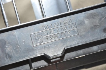 Каркас полки магнитолы, BMW 3 E46, дорестайлинг, фейслифтинг