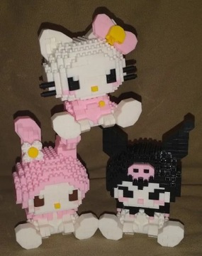 Фигурка Hello Kitty Blocks Kitty Big Box