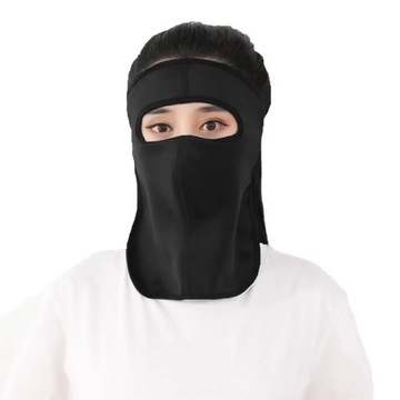 Veil Face Gini Mask Sun Protection Face Cover Womne Neckline Mask Summer
