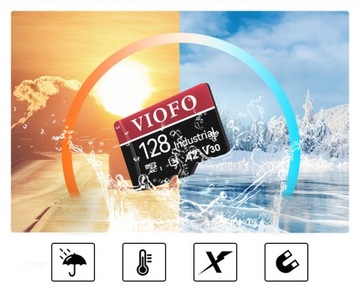 КАРТА VIOFO INDUSTRIAL MICROSDXC 128 ГБ, 100/80 МБ/с