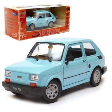 Welly POLISH FIAT 126p Металлическая модель 1:21 MALUCH