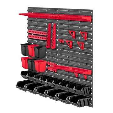 TABLICA NARZĘDZIOWA ŚCIANKA WARSZTATOWA 78x78 cm 45EL WARSZTAT POJEMNIKI