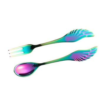 tableware Colorful tableware multiple times