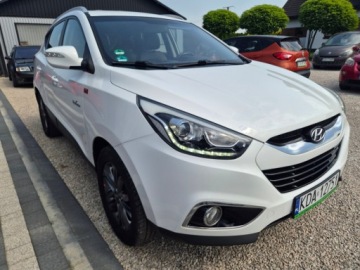 Hyundai ix35 SUV Facelifting 1.6 GDI 135KM 2015 Hyundai ix35 Piekny bialy 1.6 b z Niemiec ful opcja bezwypadkowy zarejestr, zdjęcie 11